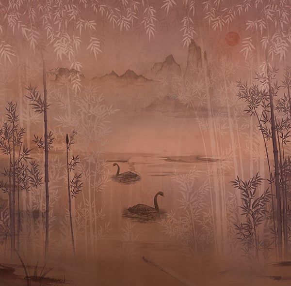 Galerie Wallpaper Product code: BB30194 - Bombay Design Wallpaper Collection - Orange, Brown Colours -  