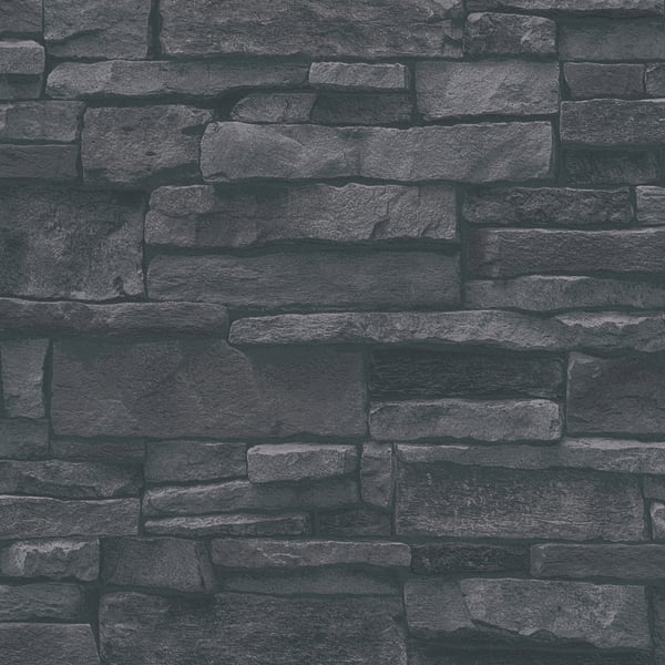 Galerie Wallpaper Product code: BB51133 - Bricks And More Wallpaper Collection - Black Colours -  