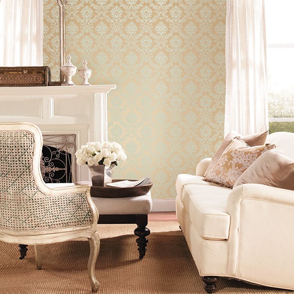 Galerie Wallpaper Product code: CH28242R - Classic Silks 3 Wallpaper Collection -   