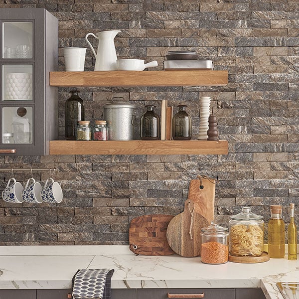 Galerie Wallpaper Product code: CK36623R - Kitchen Style 3 Wallpaper Collection - Grey Brown Colours -  
