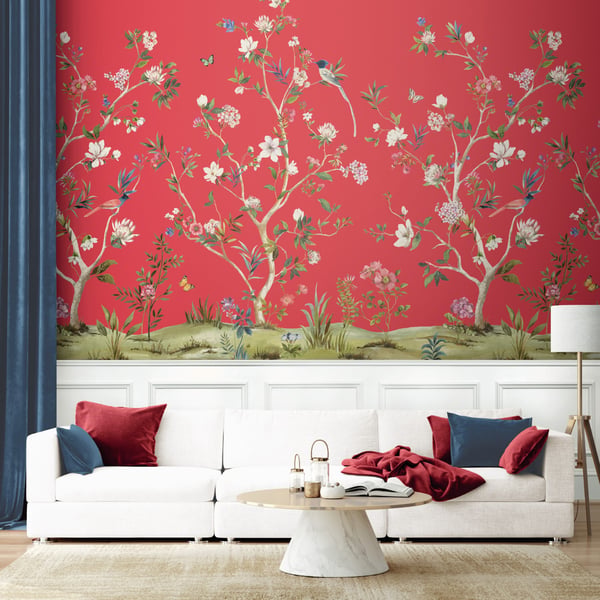 Galerie Wallpaper Product code: DB30501M_2 - Daisy Bennett Wallpaper Collection - Reds Colours -  