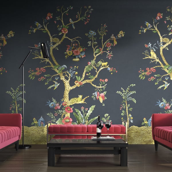 Galerie Wallpaper Product code: DB31900M_2 - Daisy Bennett Wallpaper Collection - Blacks Colours -  