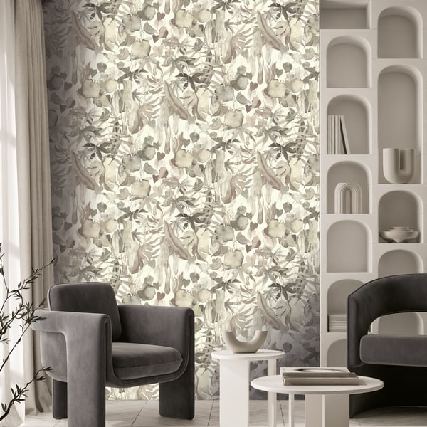 Galerie Wallpaper Product code: DW2010_2 - Designer Walls Wallpaper Collection - Greige Colours -  