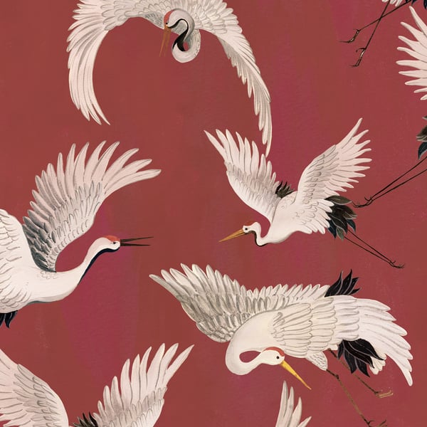 Galerie Wallpaper Product code: DW2021 - Designer Walls Wallpaper Collection - Burgundy Colours -  