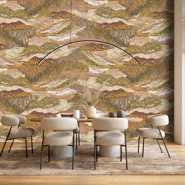 Galerie Wallpaper Product code: DW2025_2 - Designer Walls Wallpaper Collection - Ochre Colours -  