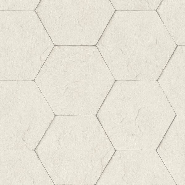 Galerie Wallpaper Product code: EX31010 - Exposed Wallpaper Collection - White Grey Colours -  