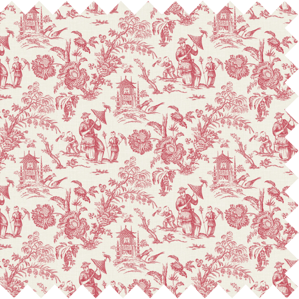 Galerie Wallpaper Product code: FC62801F - French Country Wallpaper Collection - Poppy Red Colours -  