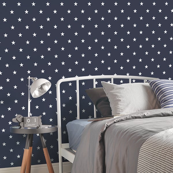 Galerie Wallpaper Product code: G23107R - Deauville 2 Wallpaper Collection - Navy Blue White Colours -  