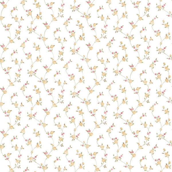 Galerie Wallpaper Product code: G23288 - Floral Themes Wallpaper Collection - Yellow Red Green Colours -  