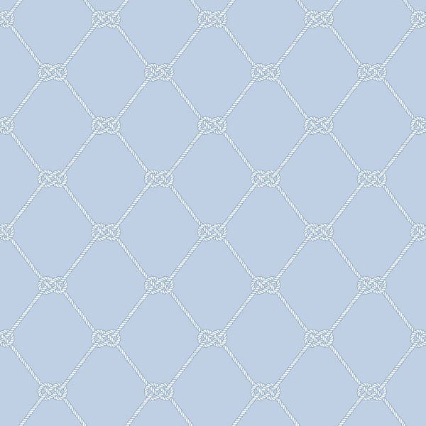 Galerie Wallpaper Product code: G23348 - Deauville 2 Wallpaper Collection - Sky Blue White Colours -  