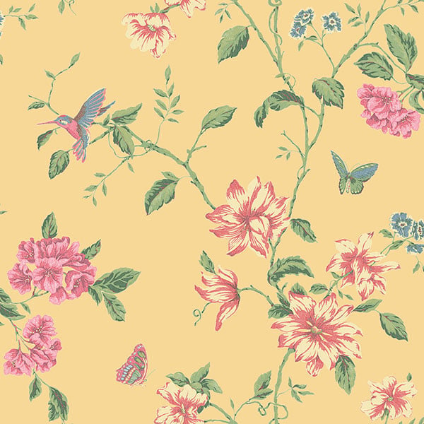 Galerie Wallpaper Product code: G34304 - English Florals Wallpaper Collection -   