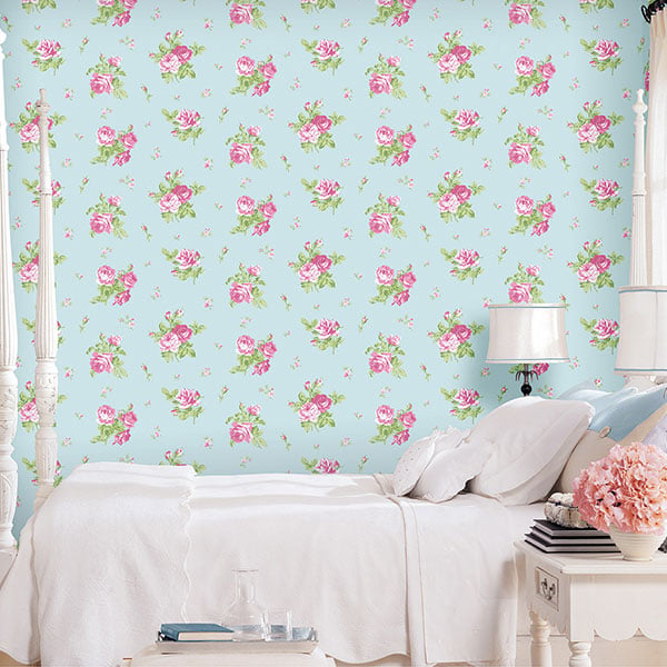 Galerie Wallpaper Product code: G34314R - English Florals Wallpaper Collection -   