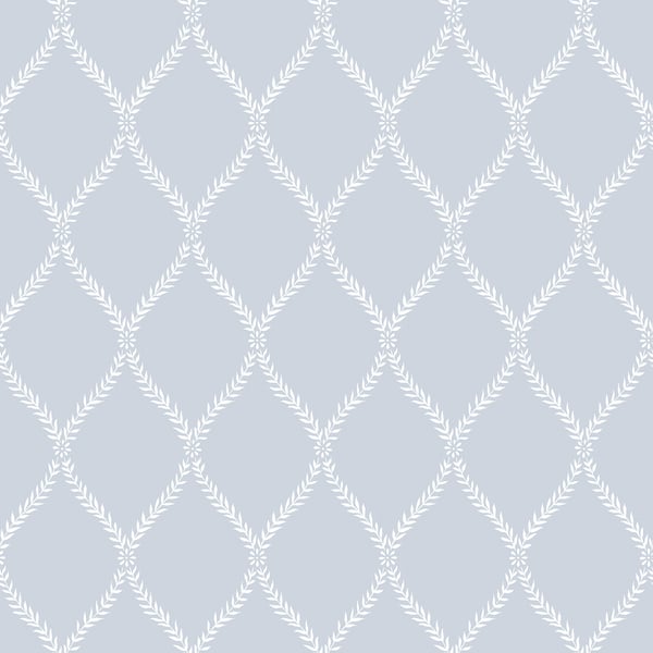 Galerie Wallpaper Product code: G45051 - Vintage Rose Wallpaper Collection - Blue White Colours -  