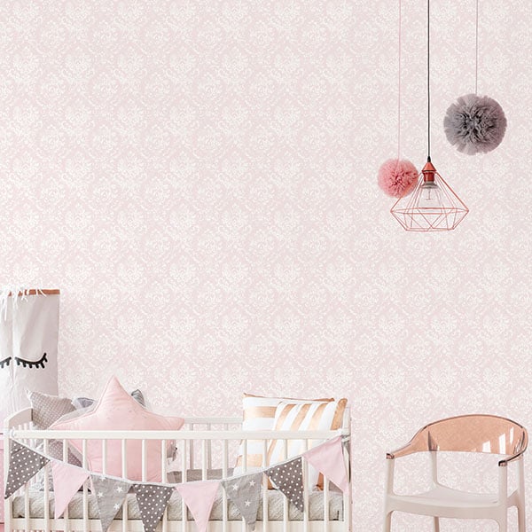 Galerie Wallpaper Product code: G45300R - Vintage Roses Wallpaper Collection - Pink White Colours -  