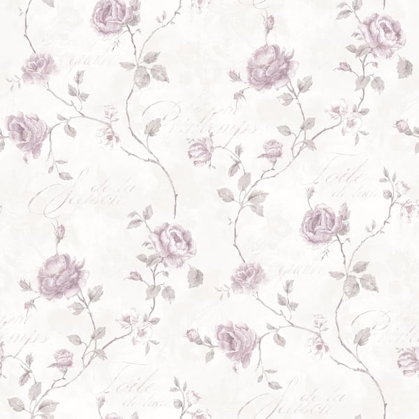 Galerie Wallpaper Product code: G45327 - Vintage Roses Wallpaper Collection - Dark Pink Colours -  