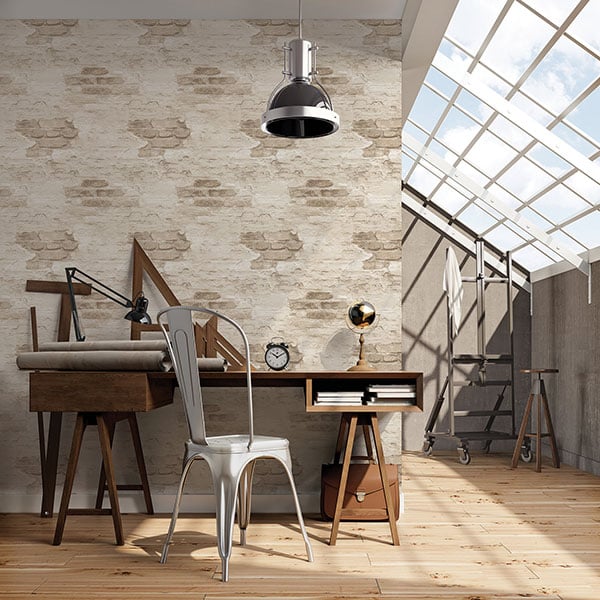 Galerie Wallpaper Product code: G45355R - Grunge Wallpaper Collection - Cream Brown Colours -  