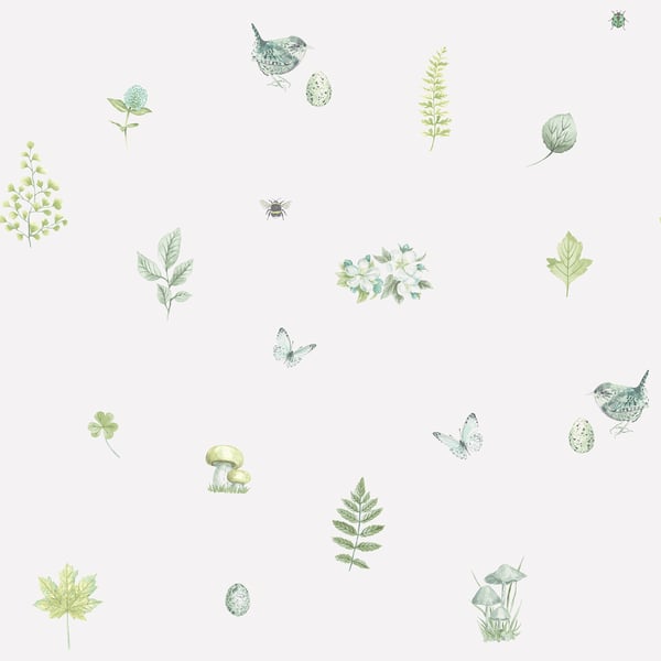 Galerie Wallpaper Product code: G45443 - Just Kitchens Wallpaper Collection - Green White Colours -  