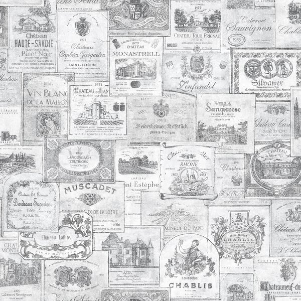Galerie Wallpaper Product code: G56175 - Nostalgie Wallpaper Collection - Silver Grey Colours -  