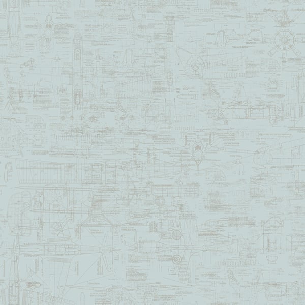 Galerie Wallpaper Product code: G56207 - Steampunk Wallpaper Collection - Blue Colours -  