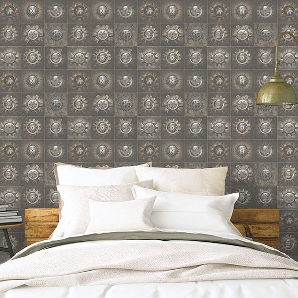 Galerie Wallpaper Product code: G56229R - Nostalgie Wallpaper Collection - Bronze Brown Colours -  