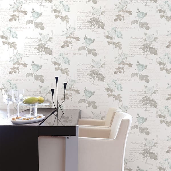 Galerie Wallpaper Product code: G56285R - Country Cottage Wallpaper Collection - Green Beige Colours -  