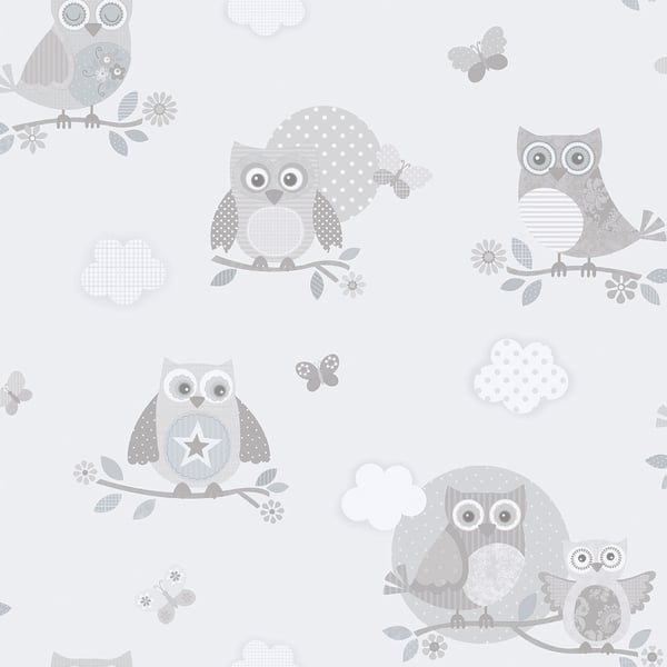 Galerie Wallpaper Product code: G56503 - Just 4 Kids 2 Wallpaper Collection - Grey Colours -  
