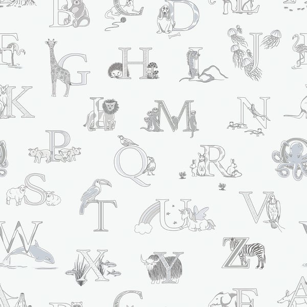 Galerie Wallpaper Product code: G56536 - Just 4 Kids 2 Wallpaper Collection - Grey Colours -  