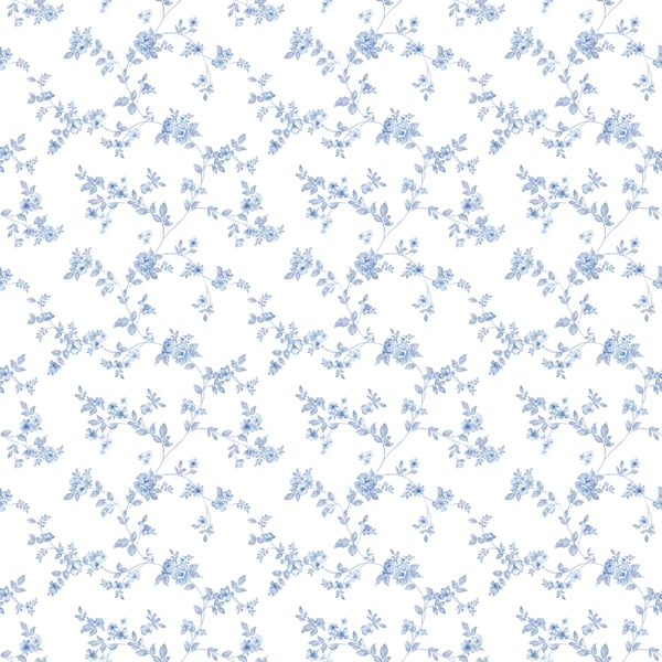 Galerie Wallpaper Product code: G56647 - Small Prints Wallpaper Collection - Blue White Colours -  