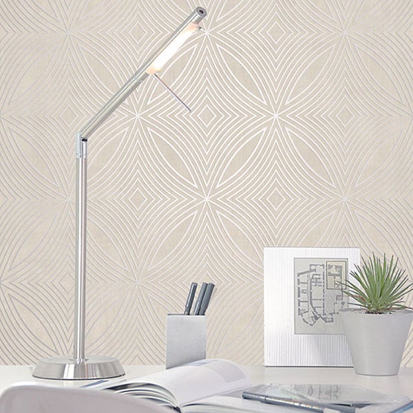 Galerie Wallpaper Product code: G67722R - Special Fx Wallpaper Collection - Silver Cream Colours -  