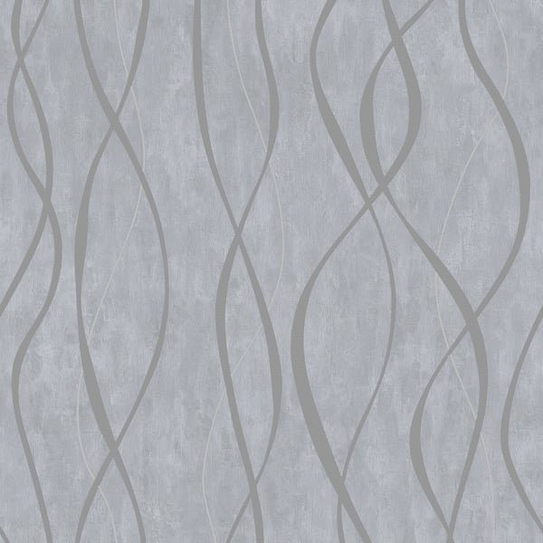 Galerie Wallpaper Product code: G67733 - Special Fx Wallpaper Collection - Silver Grey Colours -  