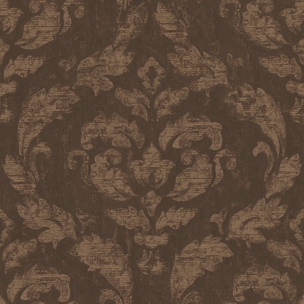 Galerie Wallpaper Product code: G67784 - Ambiance Wallpaper Collection - Copper Chocolate Colours -  