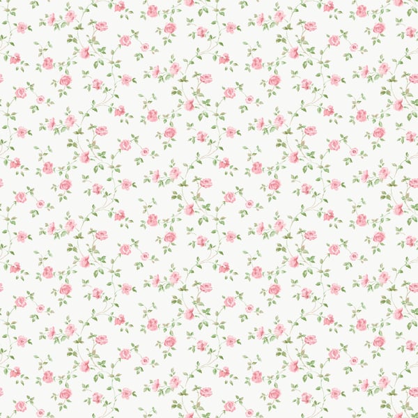 Galerie Wallpaper Product code: G67889 - Miniatures 3 Wallpaper Collection - Pink Green White Colours -  