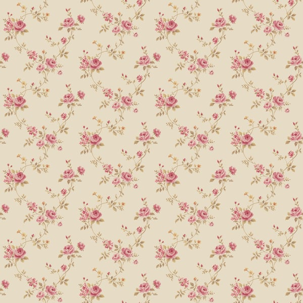 Galerie Wallpaper Product code: G67893 - Miniatures 3 Wallpaper Collection - Red Cream Green Colours -  
