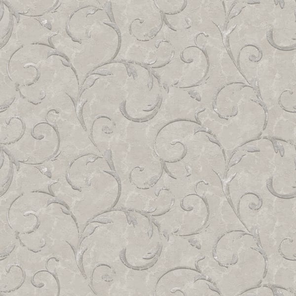 Galerie Wallpaper Product code: G68675 - Palazzo 2 Wallpaper Collection - White,Silver Grey Colours -  