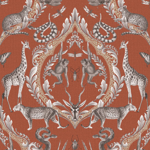 Galerie Wallpaper Product code: G78312 - Bazaar Wallpaper Collection - Rust Colours -  