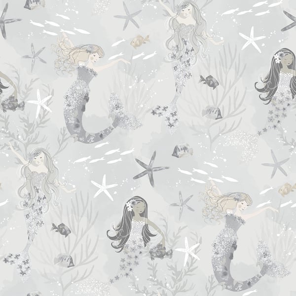 Galerie Wallpaper Product code: G78389 - Tiny Tots 2 Wallpaper Collection - Grey Silver Glitter Colours -  
