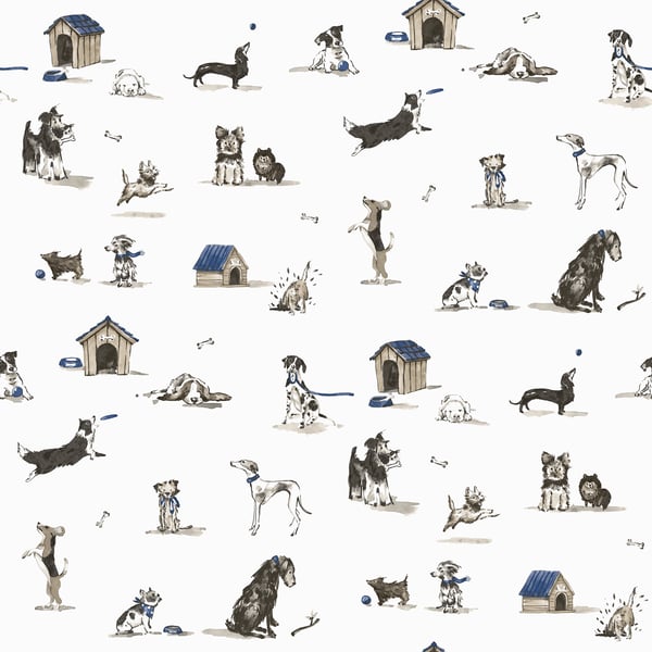 Galerie Wallpaper Product code: G78561 - Kids & Teens Wallpaper Collection - Black Navy Beige Colours -  