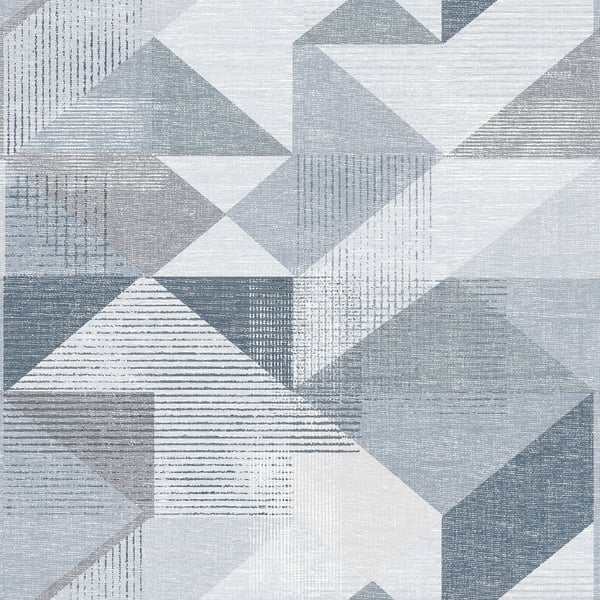 Galerie Wallpaper Product code: GX37654 - Geometrix Wallpaper Collection - Navy Grey Colours -  