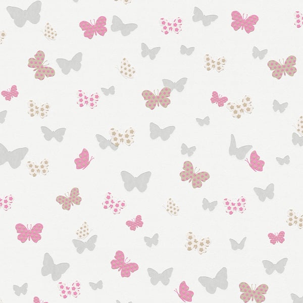 Galerie Wallpaper Product code: HO20058 - Home Wallpaper Collection - Grey Pink White Colours -  