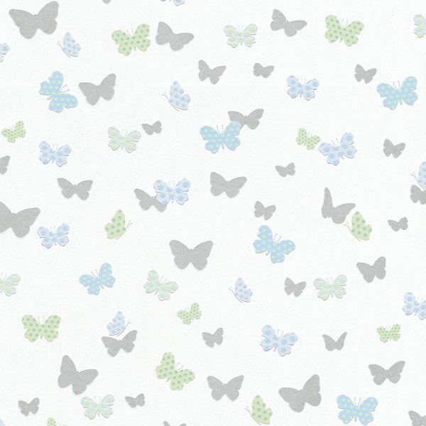 Galerie Wallpaper Product code: HO20062 - Home Wallpaper Collection - Blue Green  Grey White Colours -  