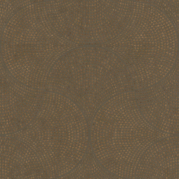 Galerie Wallpaper Product code: HV41049 - Havana Wallpaper Collection - Brown Metallic Colours -  