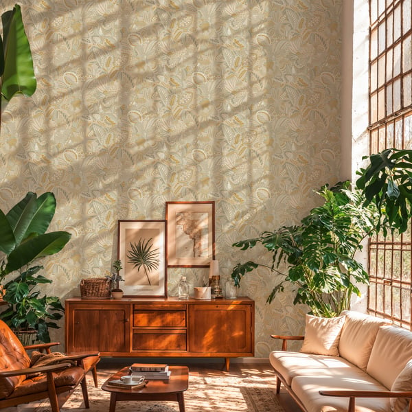 Galerie Wallpaper Product code: HV41067_2 - Havana 2 Wallpaper Collection - Beige, Cream, Green Colours -  