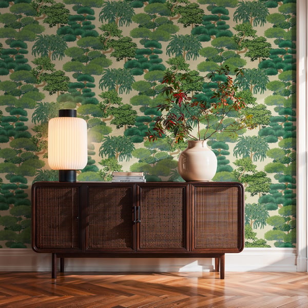 Galerie Wallpaper Product code: HV41077_2 - Havana 2 Wallpaper Collection - Beige, Cream, Green Colours -  