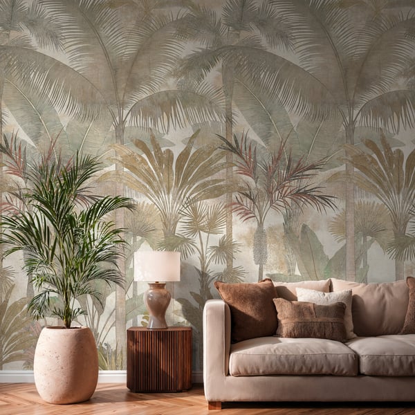 Galerie Wallpaper Product code: HV41110M_2 - Havana 2 Wallpaper Collection - Beige, Cream, Green Colours -  