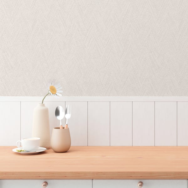 Galerie Wallpaper Product code: HY82126_2 - Hygge Home Wallpaper Collection - Beige, Cream Colours -  