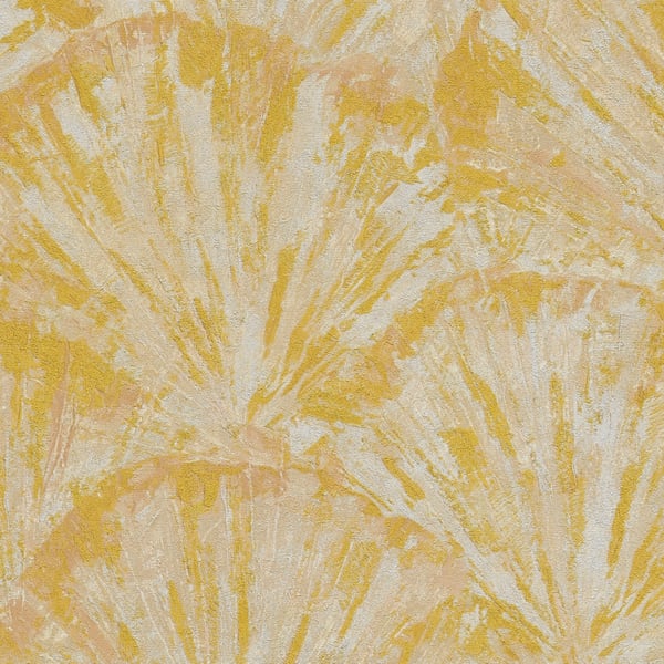 Galerie Wallpaper Product code: HZ62040 - Horizon Wallpaper Collection - Cream Yellow Metallic Colours -  