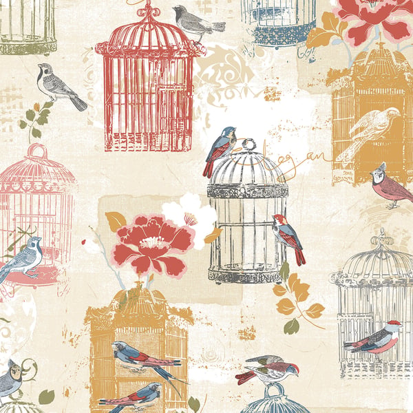 Galerie Wallpaper Product code: KE29945 - Kitchen Style 3 Wallpaper Collection - Yellow Blue Red Green White Colours -  