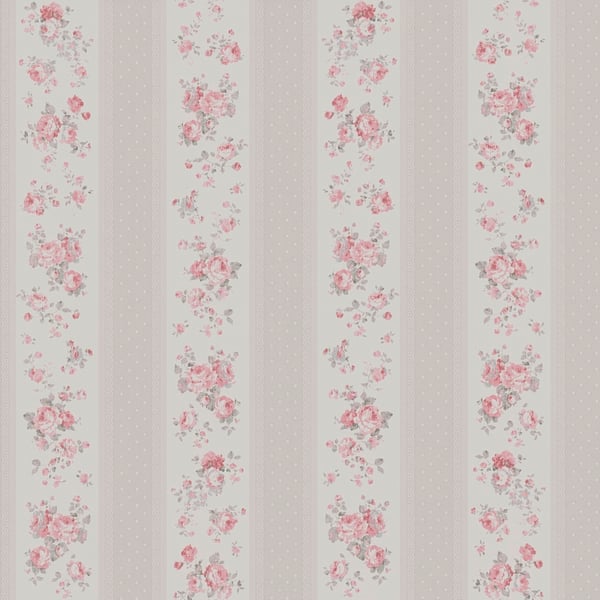 Galerie Wallpaper Product code: MC61053 - Maison Charme Wallpaper Collection - Beige, Pink, White Colours -  