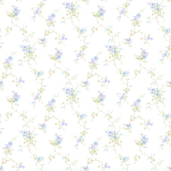 Galerie Wallpaper Product code: PF38152 - Pretty Prints Wallpaper Collection - Blue, Purple, Green Colours -  