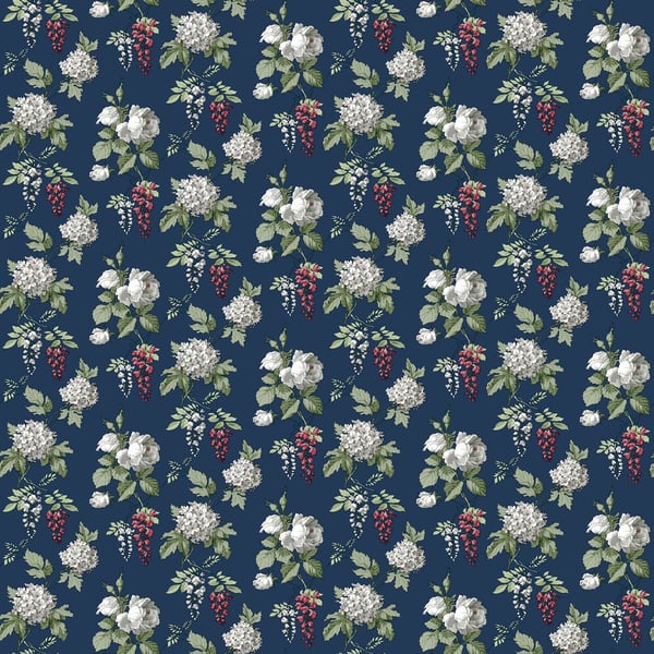 Galerie Wallpaper Product code: PF38164 - Pretty Prints Wallpaper Collection - Navy, Burgundy, Green Colours -  